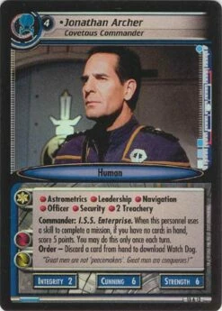Jonathan Archer, Covetous Commander (Foil)