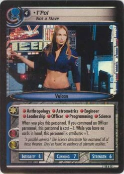 T'Pol, Not A Slave (Foil)