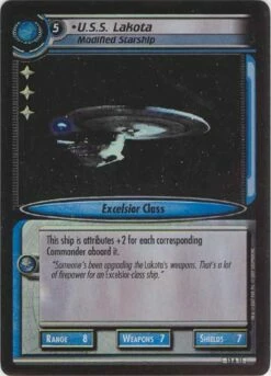 U.S.S. Lakota, Modified Starship (Foil)