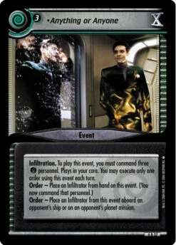 Anything Or Anyone (Foil)