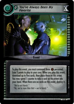 You've Always Been My Favorite (Foil)