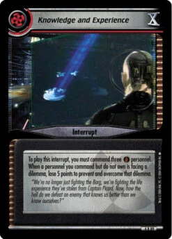 Knowledge And Experience (Foil)