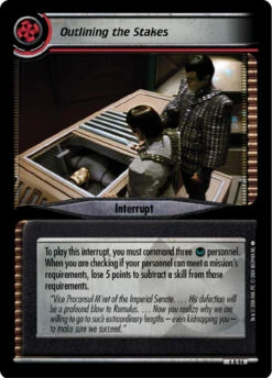 Outlining The Stakes