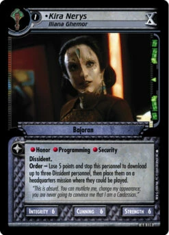 Kira Nerys, Iliana Ghemor (Foil)