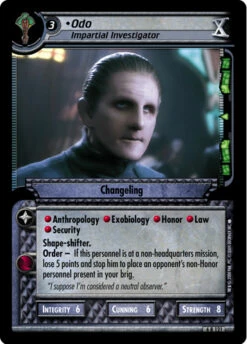 Odo, Impartial Investigator (Foil)
