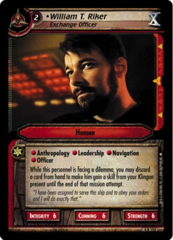 William T. Riker, Exchange Officer (Foil)