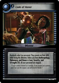 Code Of Honor (Foil)