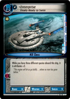 Enterprise, Finally Ready To Swim (Foil)