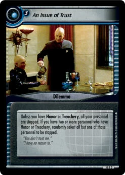 An Issue Of Trust