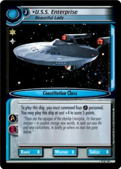 U.S.S. Enterprise, Beautiful Lady