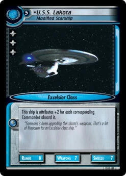 U.S.S. Lakota, Modified Starship