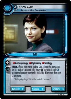 Ezri Dax, Resourceful Counselor