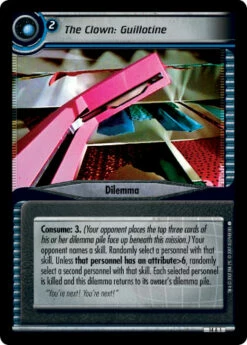 The Clown: Guillotine (Foil)