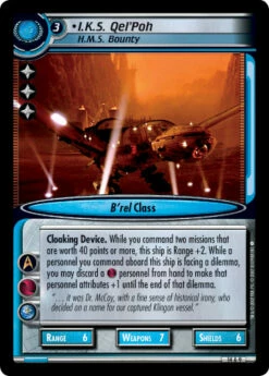 I.K.S. Qel'Poh, H.M.S. Bounty (Foil)