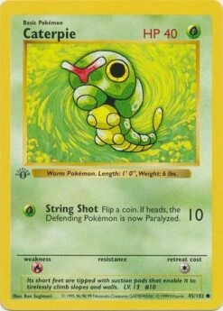 Caterpie 45-102 1st Edition