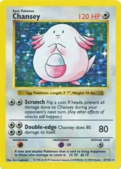Chansey 3-102 (Shadowless)