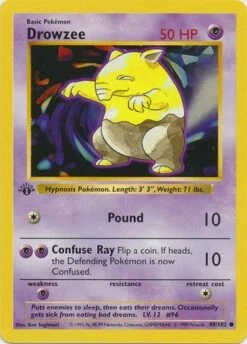 Drowzee 49-102 1st Edition