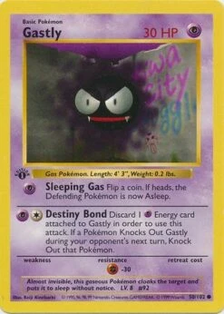 Gastly 50-102 1st Edition