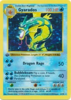 Gyarados 6-102 1st Edition