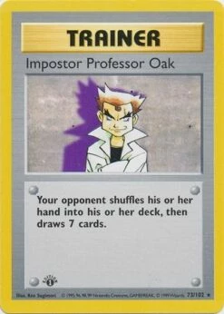 Impostor Professor Oak 73-102 1st Edition