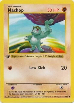 Machop 52-102 1st Edition