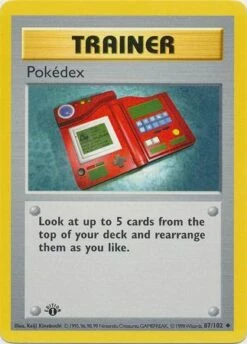 Pokedex 87-102 1st Edition