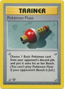 Pokemon Flute 86-102 1st Edition