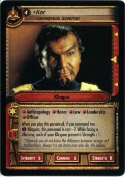 Kor, Courageous Governor (Foil)