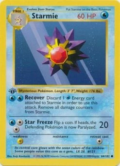 Starmie 64-102 1st Edition