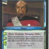 Worf, First Officer 0P24 -Deal Card Games Store worf0p24